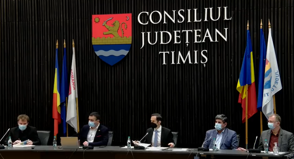 Consiliul Județean Timiș, buget de aproape 750 milioane lei în acest an